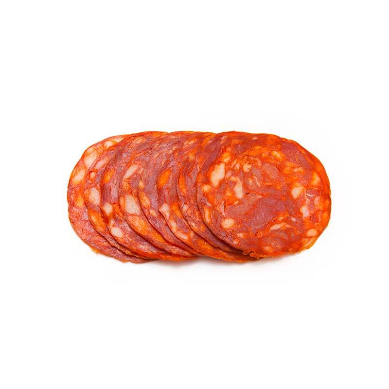 Chorizo tranches