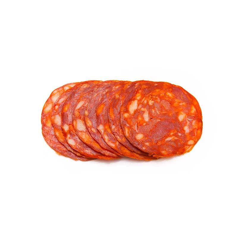 Chorizo tranches