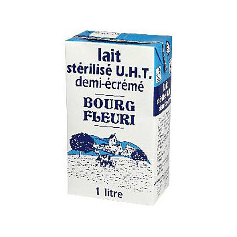 Lait UHT 1/2 écrémé