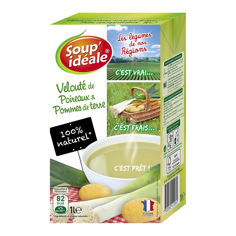 Velouté poireaux pommes de terre